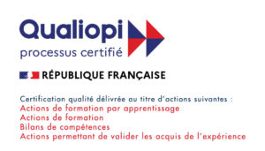 logo Qualiopi Sup'Expertise avec mentions